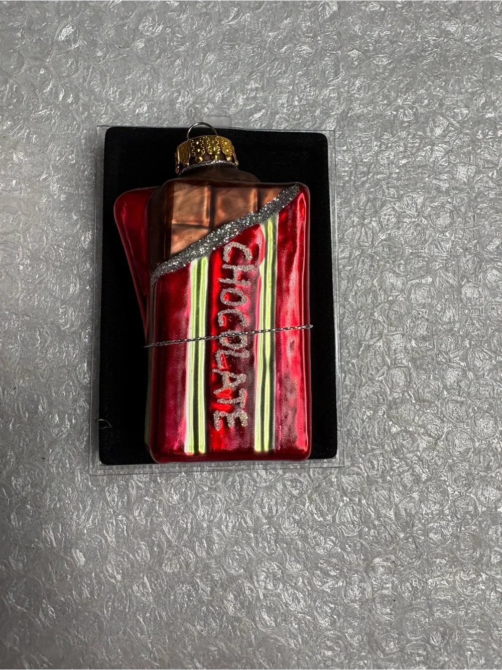 Holiday Lane Chocolate Bar Christmas Ornament